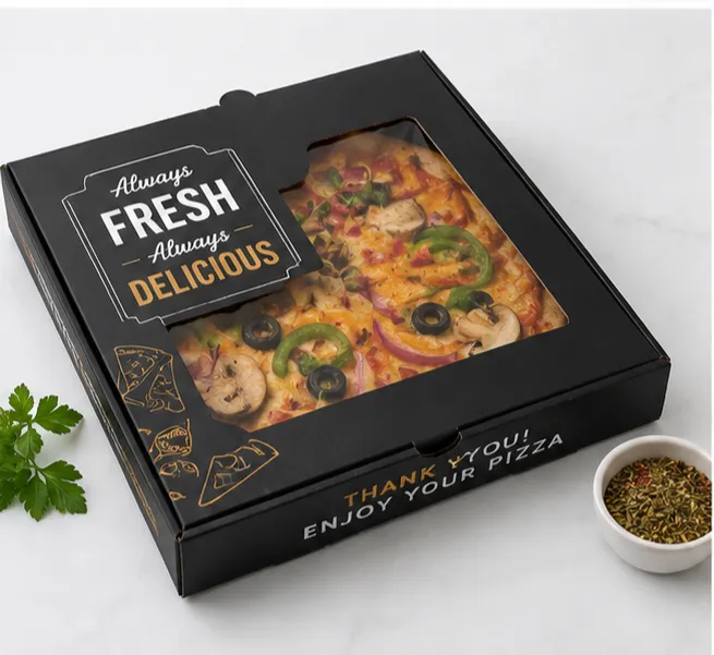 Custom Window Pizza Boxes
