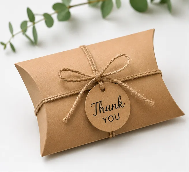 Pillow Shape Paper Gift Boxes