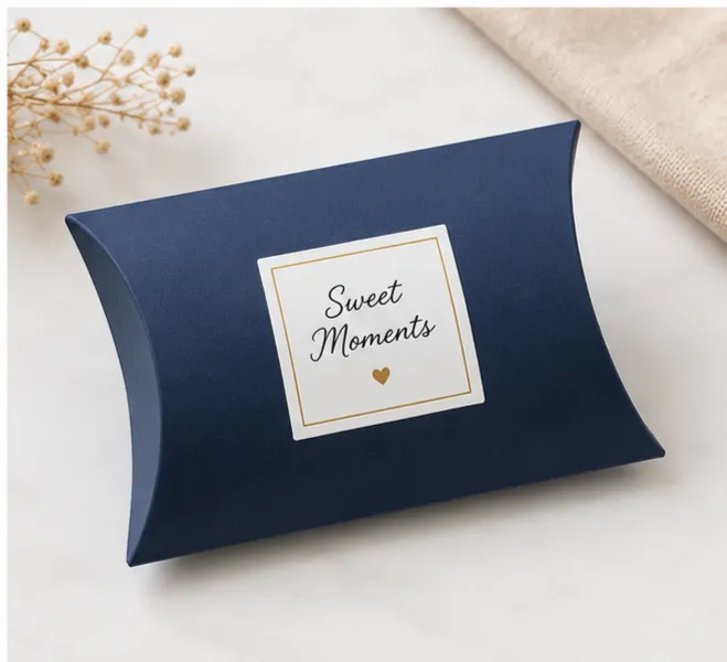 Pillow Shape Paper Gift Boxes
