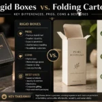 Rigid Boxes vs. Folding Cartons Key Differences, Pros, Cons & Best Uses