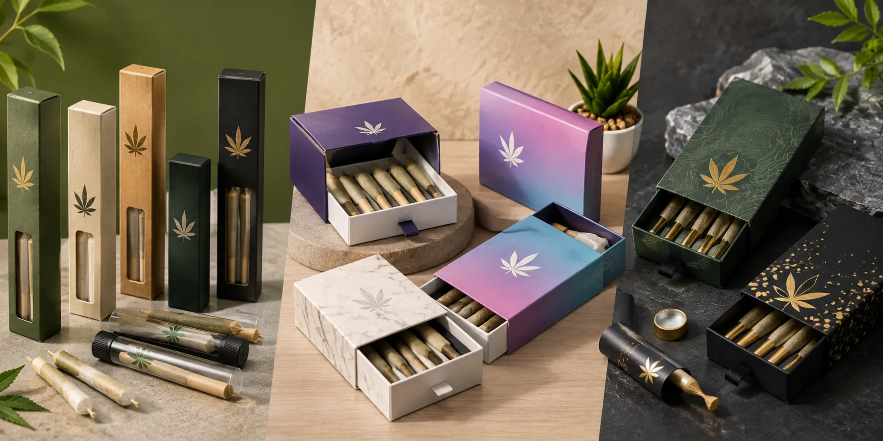 Choosing Pre Roll Packaging Based on Size, Style, and Material