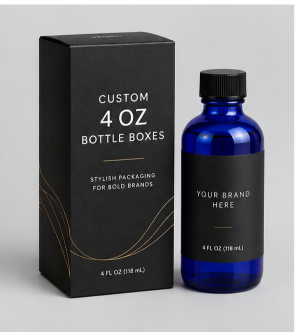 Custom 4 oz Bottle Boxes