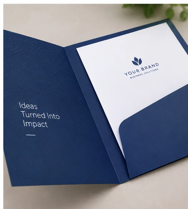 Custom Presentation Folder