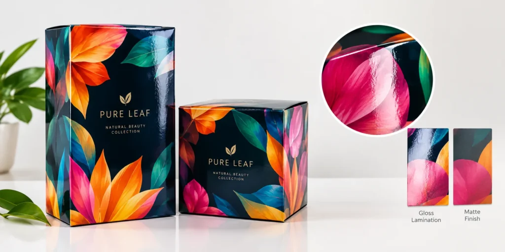gloss lamination packaging