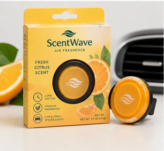 custom air freshener packaging