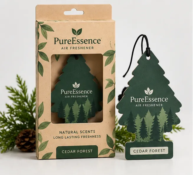 custom air freshener packaging