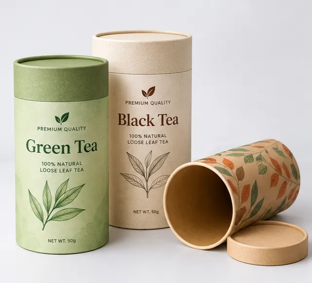 Custom Food Grade Paper Tubes