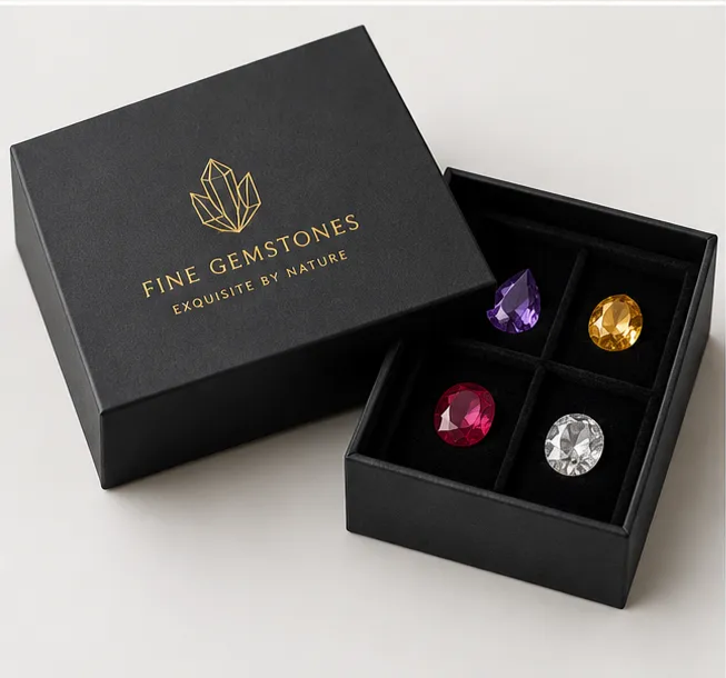 Custom gemstone packaging