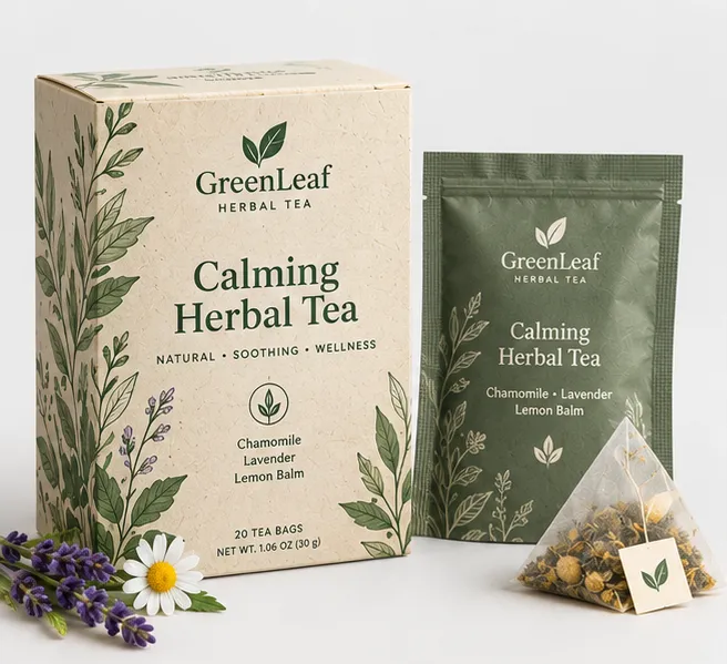 Custom Herbal Product Packaging