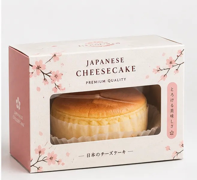 Custom Japanese Cheesecake Boxes