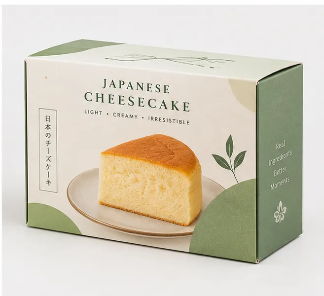 Custom Japanese Cheesecake Boxes