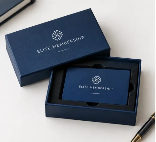 Custom Membership Card Box