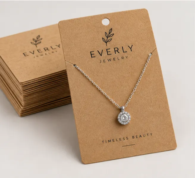 Custom Necklace Cards