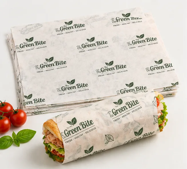 Custom Sandwich Wrap Paper