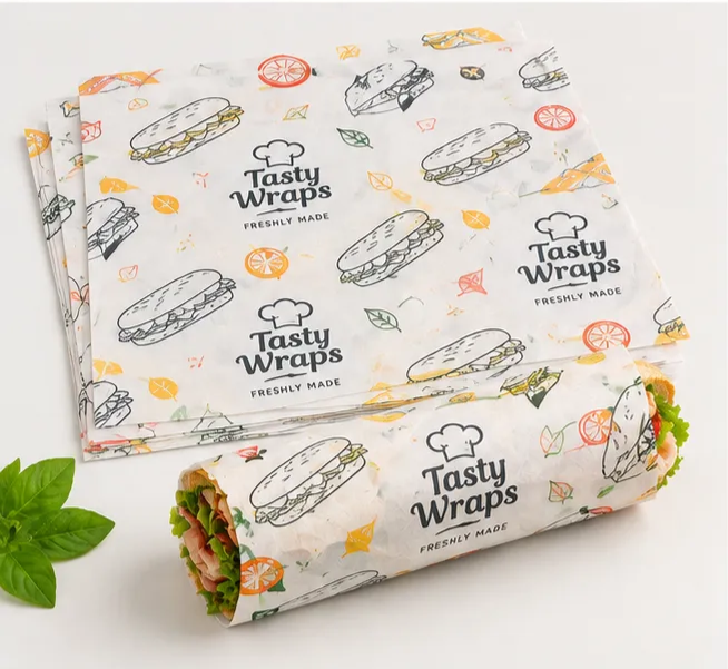 Custom Sandwich Wrap Paper