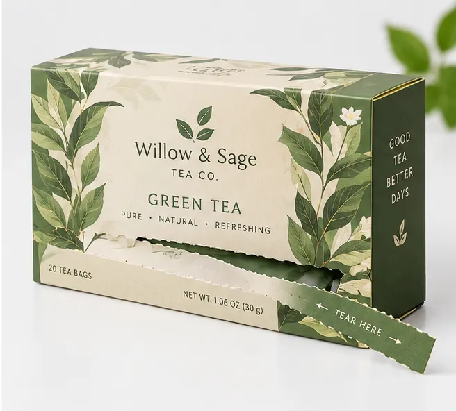 Custom Tear Strip Boxes