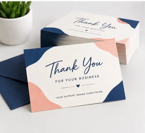 Custom Thank You Cards For Business