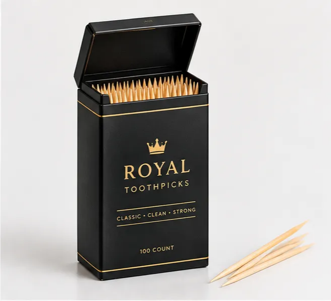 Custom Toothpick Boxes in bulk