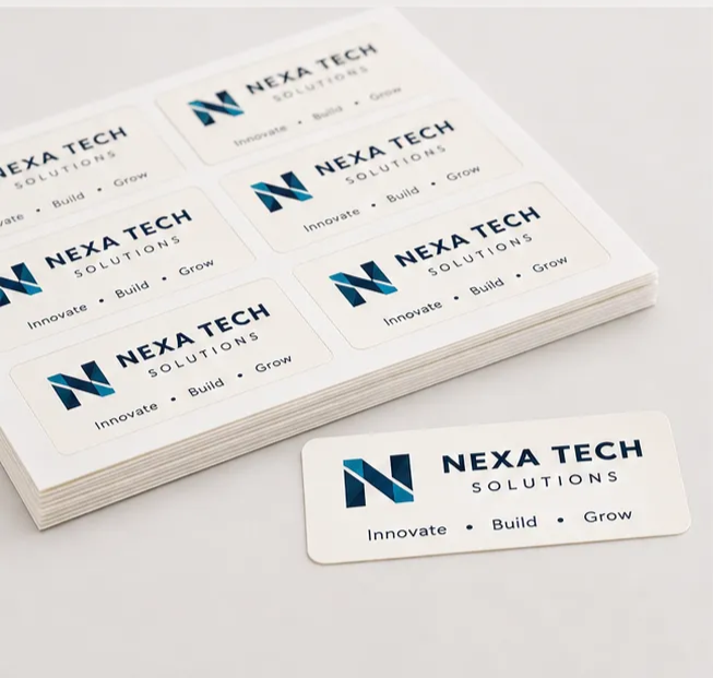 Luxury Custom Business Stickers