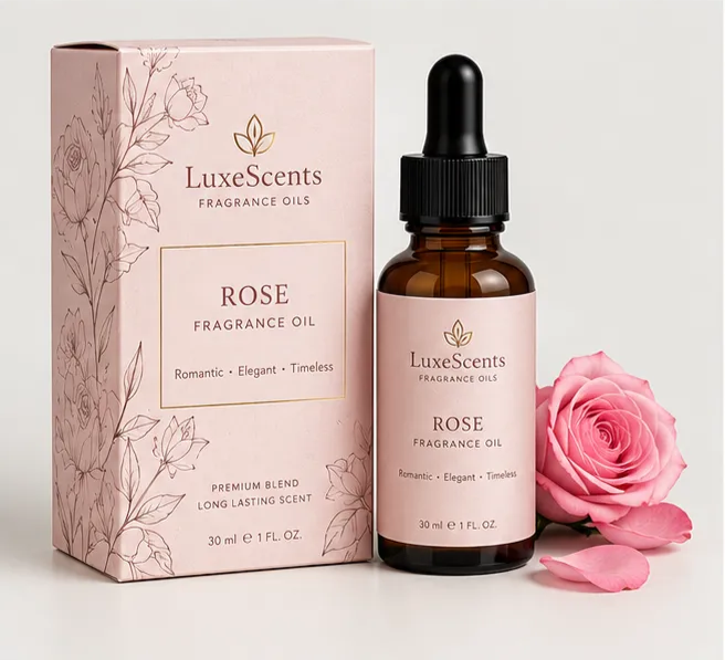 Custom Fragrance Oil Packaging