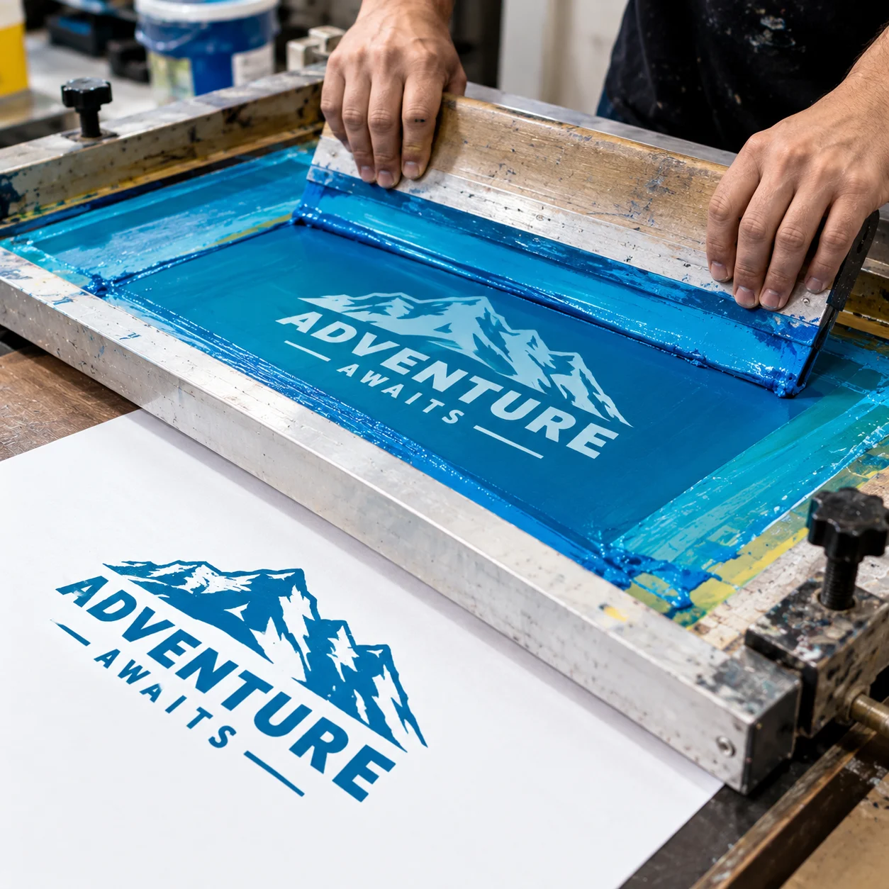 Screen Printing for custom packaging boxes