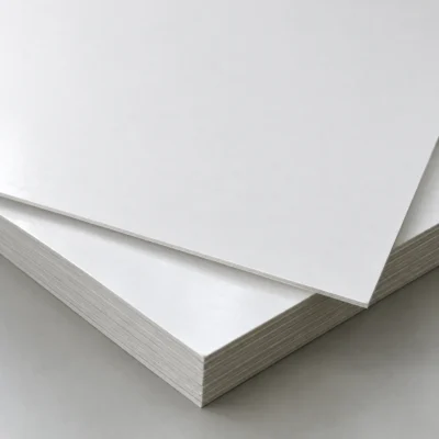 White Cardboard (SBS C2S) for custom packaging boxes